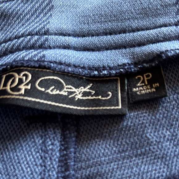 DG2 by Diane Gilman Blue Plaid Pants - Picture 8 of 9